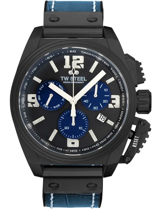 orologio uomo TW-Steel TW1117 Canteen Chronograph Mens Watch 46mm 10ATM