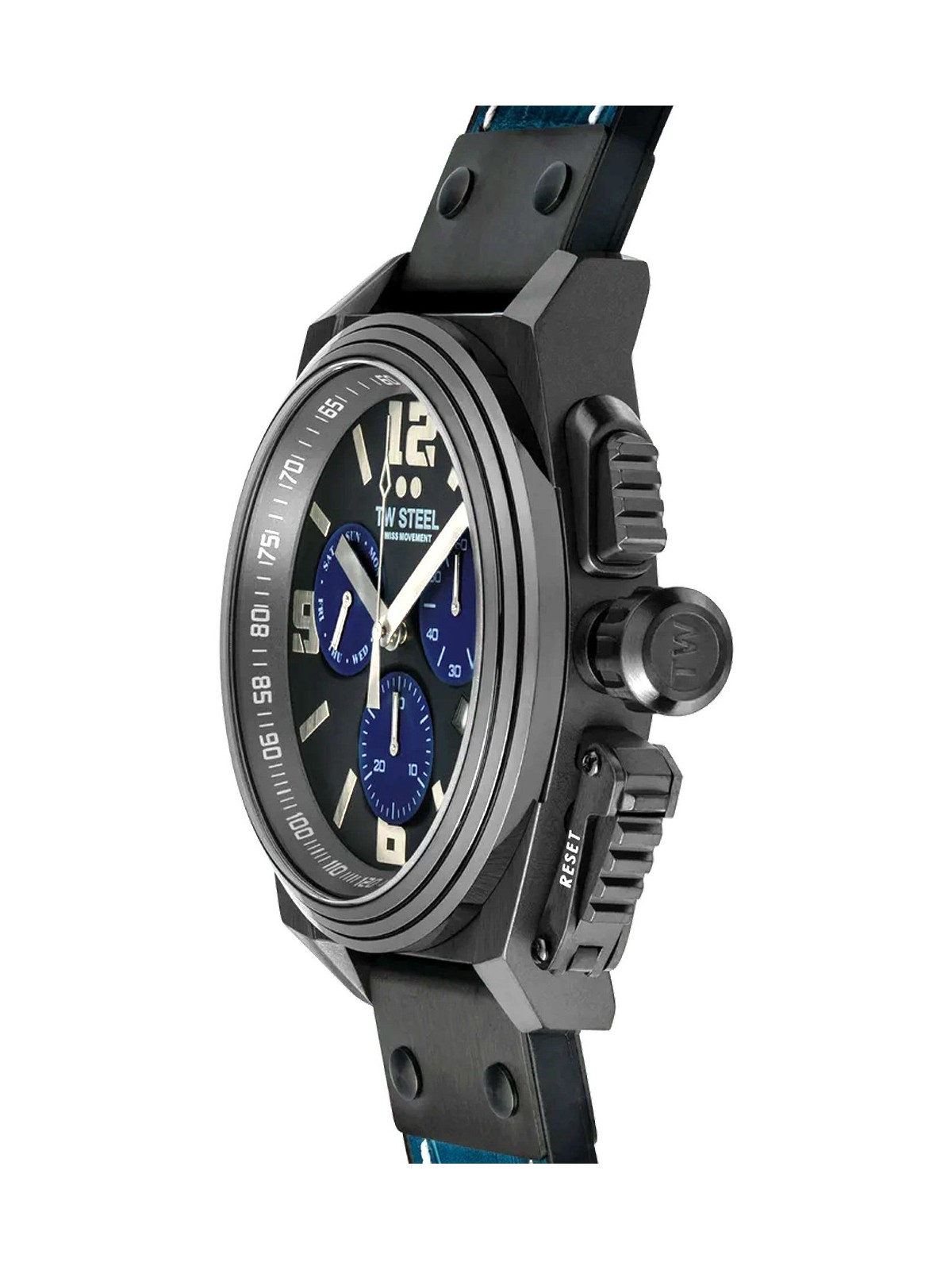orologio uomo TW-Steel TW1117 Canteen Chronograph Mens Watch 46mm 10ATM