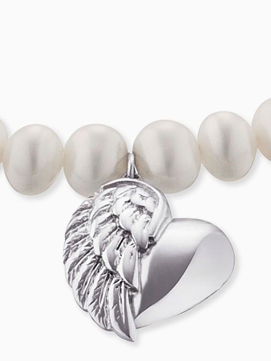 bracciale donna Angelcaller Bracelet ERB-HEARTWING-PE Pearl Ladies
