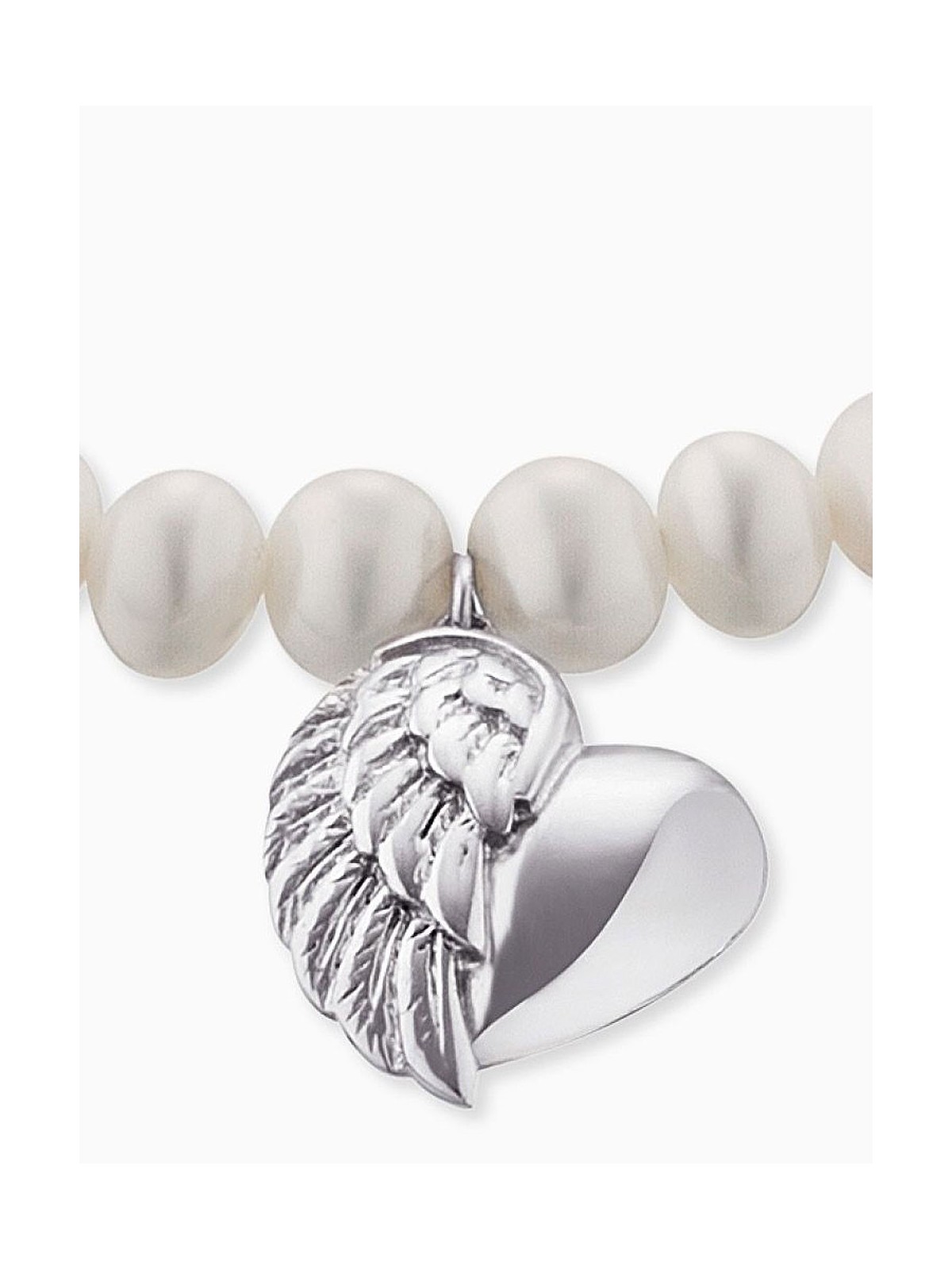 bracciale donna Angelcaller Bracelet ERB-HEARTWING-PE Pearl Ladies