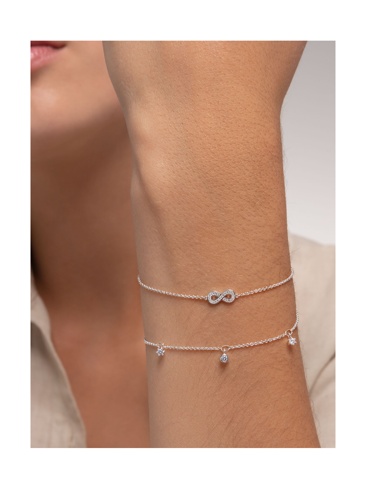 bracciale donna Thomas Sabo A2003-051-14 Infinity Bracelet Ladies
