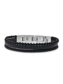 bracciale uomo Save Brave Bracelet SBB-TYLER-BK Mens