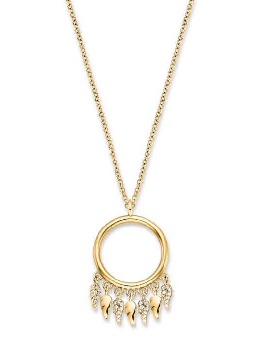 collana donna Engelsrufer ERN-FLYWING-ZI-G Ladies Necklace 42cm, adjustable