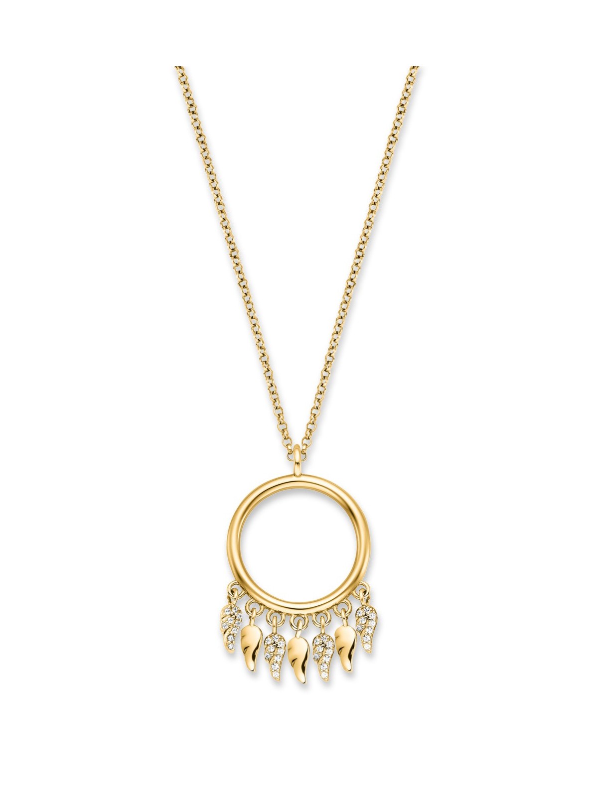 collana donna Engelsrufer ERN-FLYWING-ZI-G Ladies Necklace 42cm, adjustable