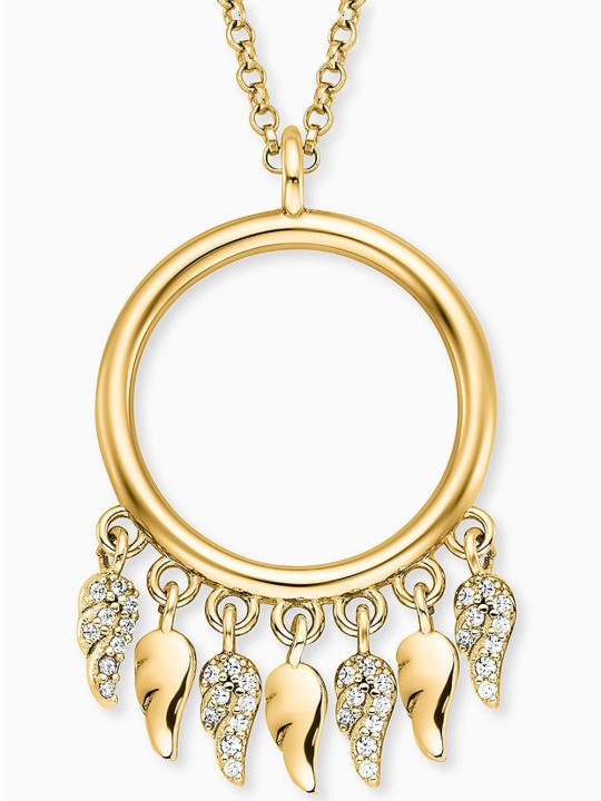collana donna Engelsrufer ERN-FLYWING-ZI-G Ladies Necklace 42cm, adjustable