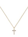 collana donna Engelsrufer ERN-LILCROSS-ZI-G Cross Ladies Necklace 38mm, adjustable