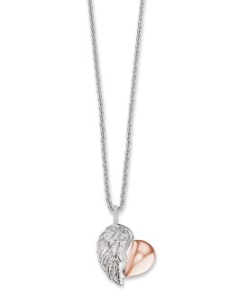 collana donna Engelsrufer ERN-LILHEARTWING heart wing ladies necklace 40cm, adjustable