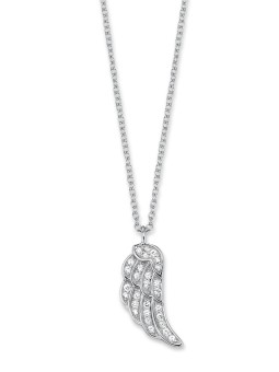 collana donna Engelsrufer ERN-LILWING-ZI Wing Ladies Necklace 40cm, adjustable