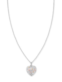 collana donna Engelsrufer ERN-HEARTTREE-TRICO Tree of Life Heart Ladies Necklace 50cm
