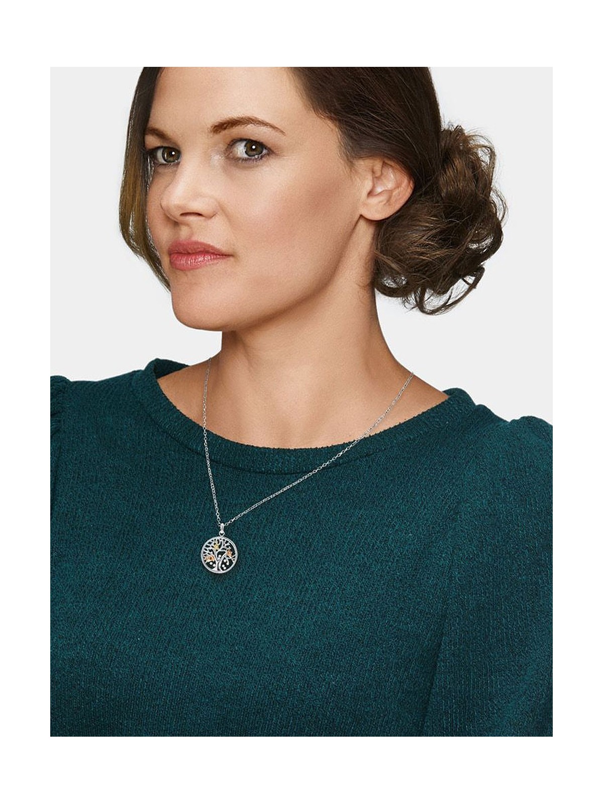 collana donna Engelsrufer ERN-FLYTREE-ZI-TRI Tree of Life Ladies Necklace 42cm, adjustable