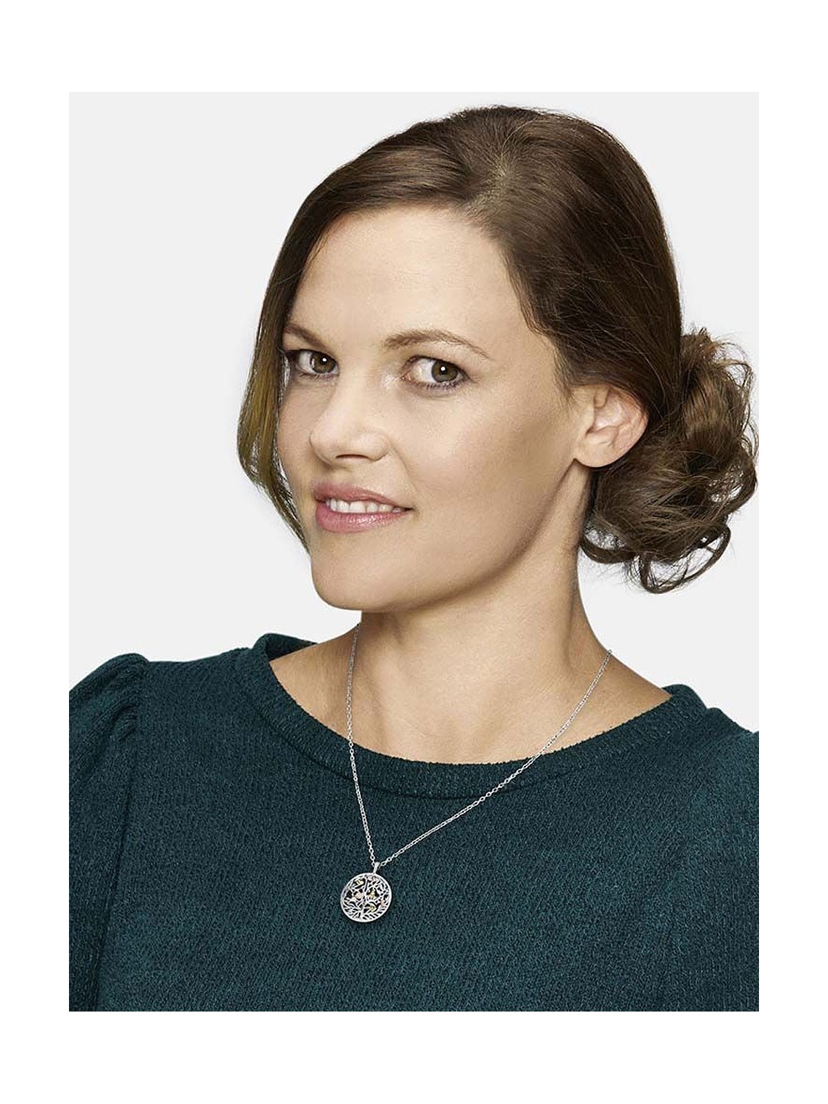 collana donna Engelsrufer ERN-TREE-TRICO Tree of Life Ladies Necklace 45cm, adjustable