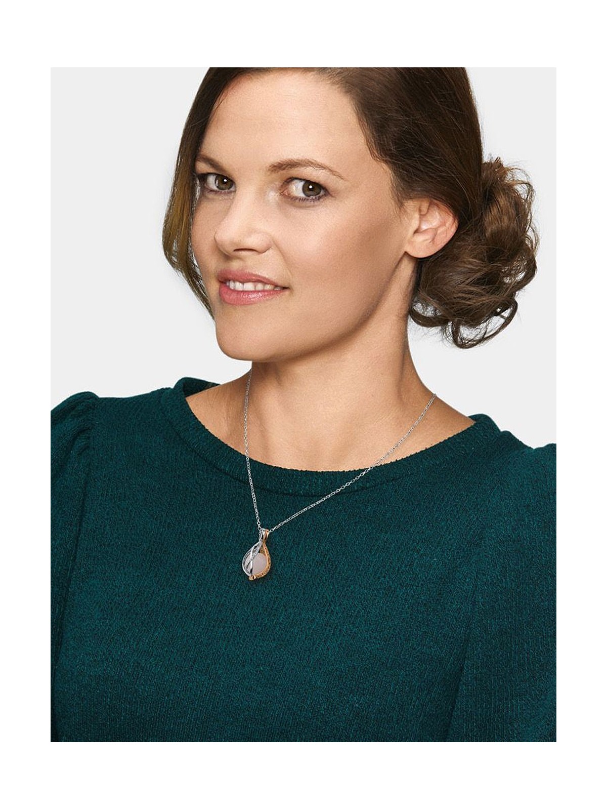 collana donna Engelsrufer ERN-TEARLI-RQ-XS-BIR Heavenly tear Ladies Necklace 42cm, adjustable