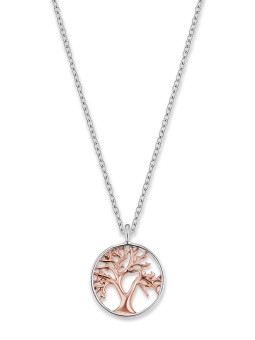 collana donna Engelsrufer ERN-LILTREE-BICOR Tree of Life Ladies Necklace 40cm, adjustable
