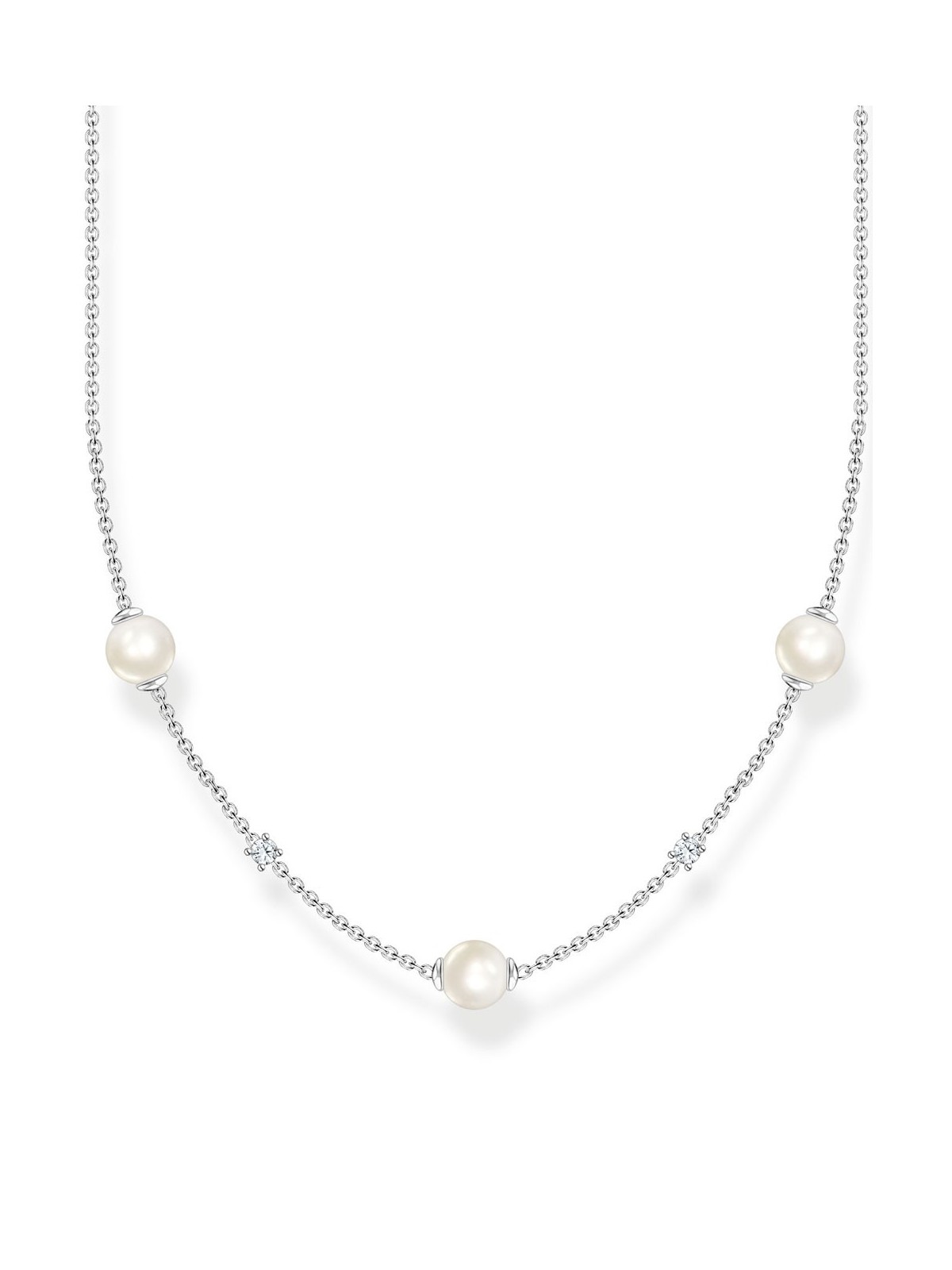 collana donna Thomas Sabo KE2120-167-14 Pearl ladies necklace, adjustable