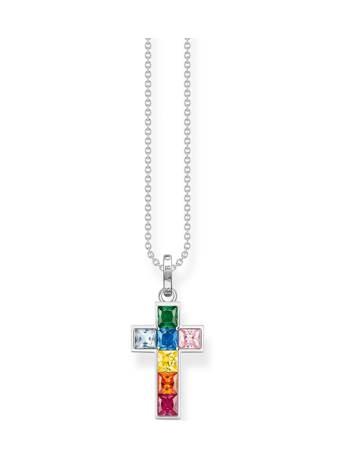collana donna Thomas Sabo KE2166-477-7 Cross Ladies Necklace, adjustable