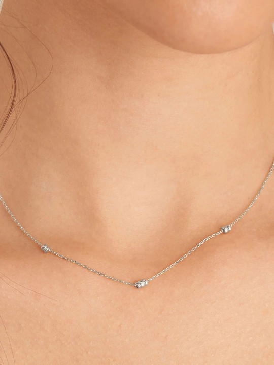 collana donna ANIA HAIE N038-02H Smooth Twist Ladies Necklace, adjustable
