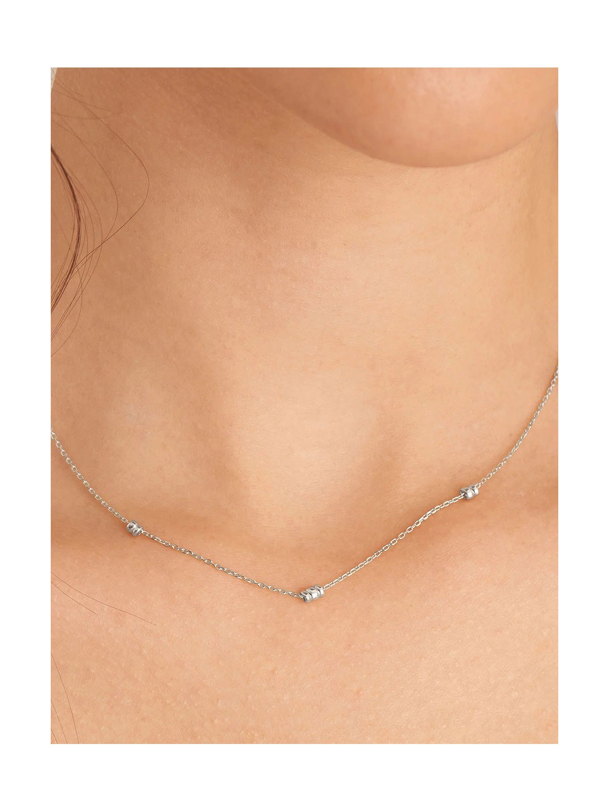 collana donna ANIA HAIE N038-02H Smooth Twist Ladies Necklace, adjustable
