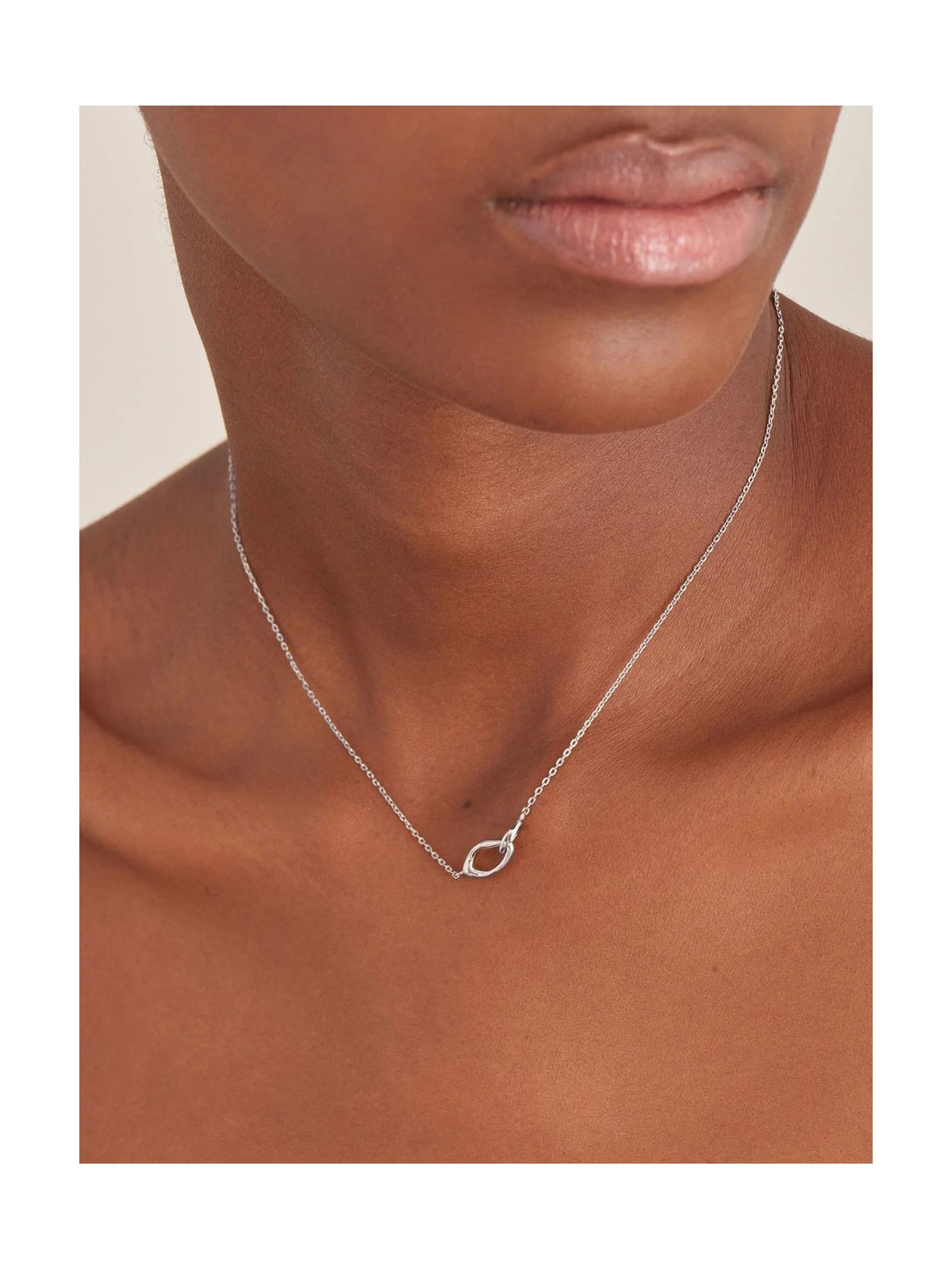 collana donna ANIA HAIE N044-01H Making Waves Ladies Necklace, adjustable
