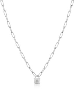 collana donna ANIA HAIE N032-01H Underlock & Key Ladies Necklace, adjustable