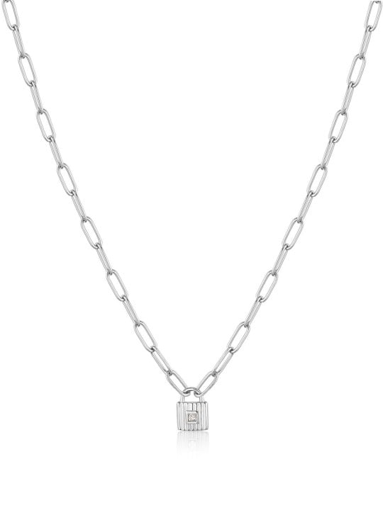 collana donna ANIA HAIE N032-01H Underlock & Key Ladies Necklace, adjustable