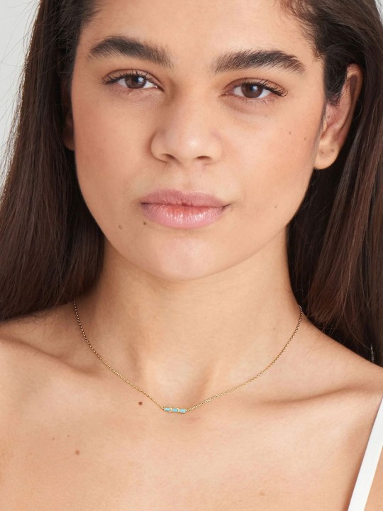 collana donna ANIA HAIE N033-02G Into the Blue Ladies Necklace, adjustable