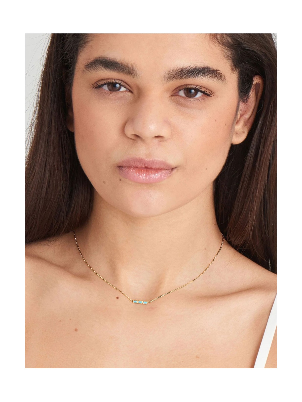 collana donna ANIA HAIE N033-02G Into the Blue Ladies Necklace, adjustable