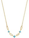 collana donna ANIA HAIE N033-03G Into the Blue Ladies Necklace, adjustable