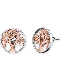 orecchini donna Engelsrufer Ear Studs Tree of Life ERE-LILTREE-BICOR