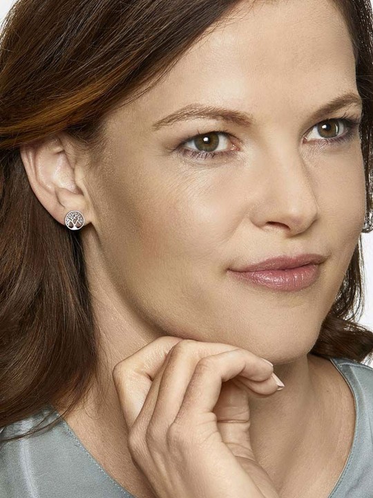 orecchini donna Engelsrufer Ear Studs Tree of Life ERE-LILTREE-ST