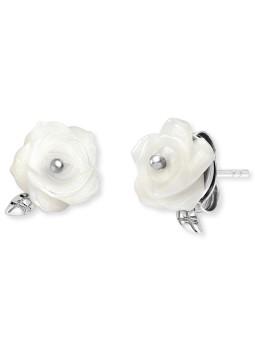 orecchini donna Engelsrufer Ear Studs Rose ERE-ROSE-PE-ST