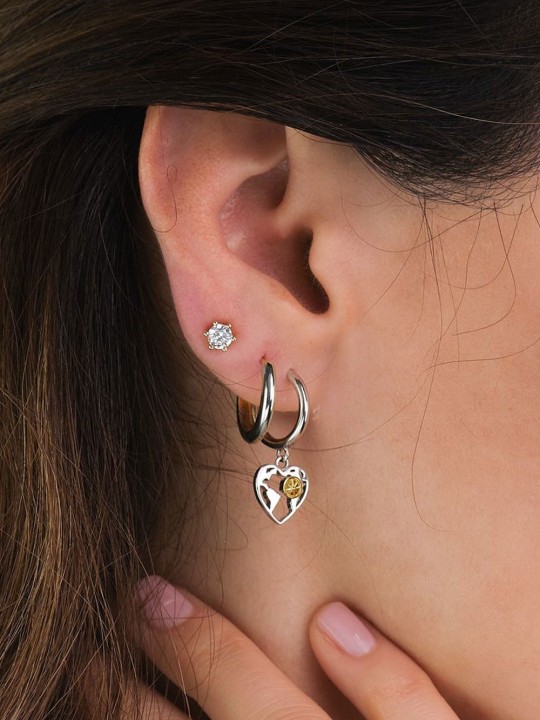orecchini donna Engelsrufer Ear Studs Shiny ERE-SHINY-ZI-STG-6
