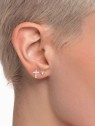 orecchini donna Thomas Sabo Single Ear Studs Cross H2131-051-14