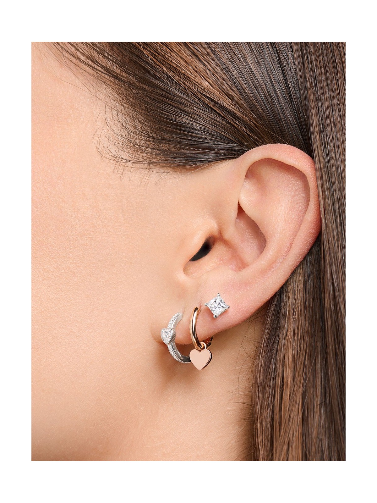 orecchini donna Thomas Sabo Single Ear Studs Stone H2233-051-14