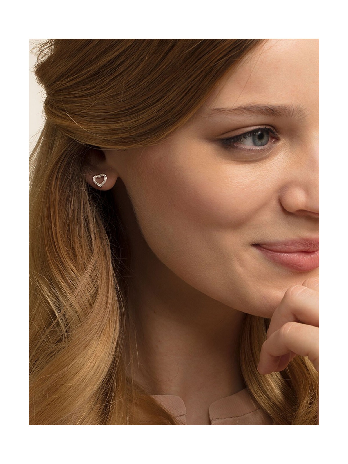 orecchini donna Thomas Sabo Ear Studs Heart H1945-051-14