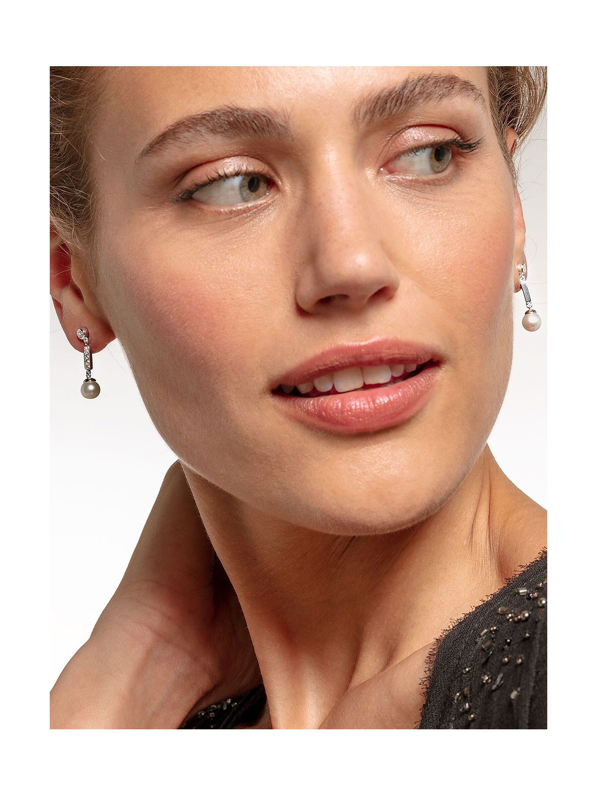 orecchini donna Thomas Sabo Earrings Pearl H2092-167-14