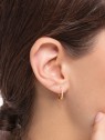 orecchini donna Thomas Sabo Single Creole Stone CR659-414-14