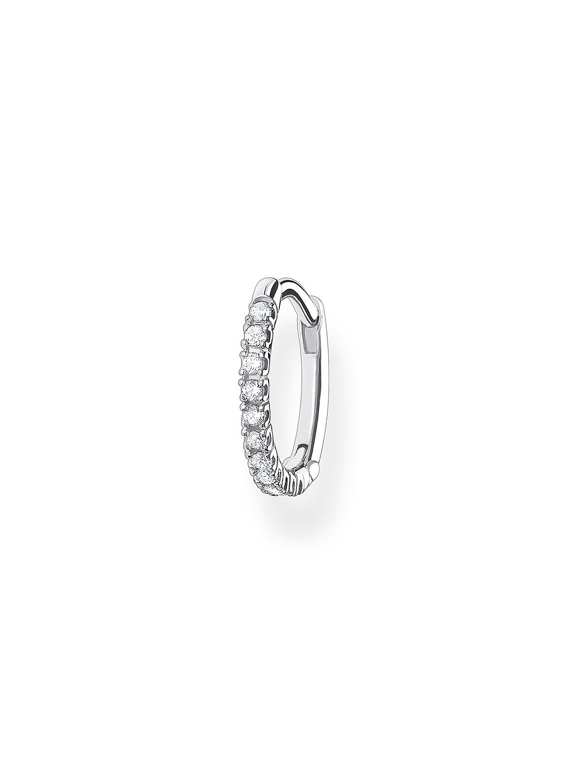 orecchini donna Thomas Sabo Single Creole Stone CR659-051-14