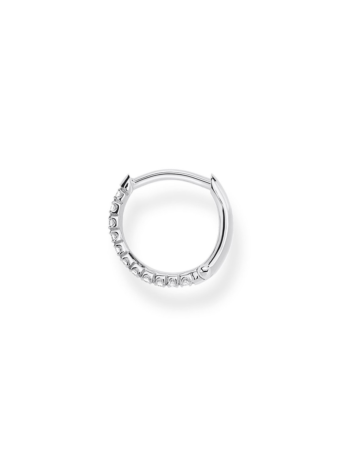 orecchini donna Thomas Sabo Single Creole Stone CR659-051-14