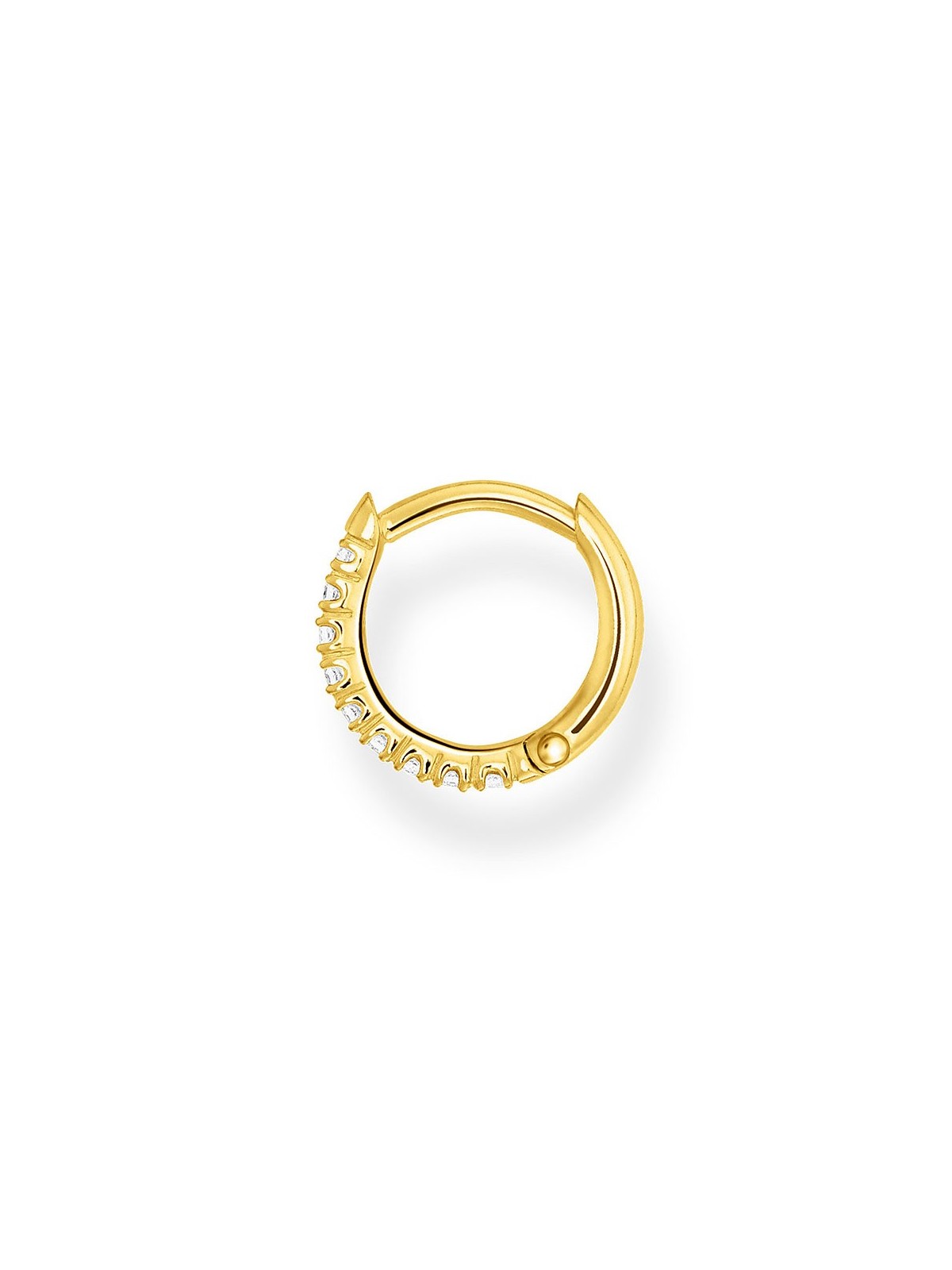 orecchini donna Thomas Sabo Single Creole Stone CR658-414-14