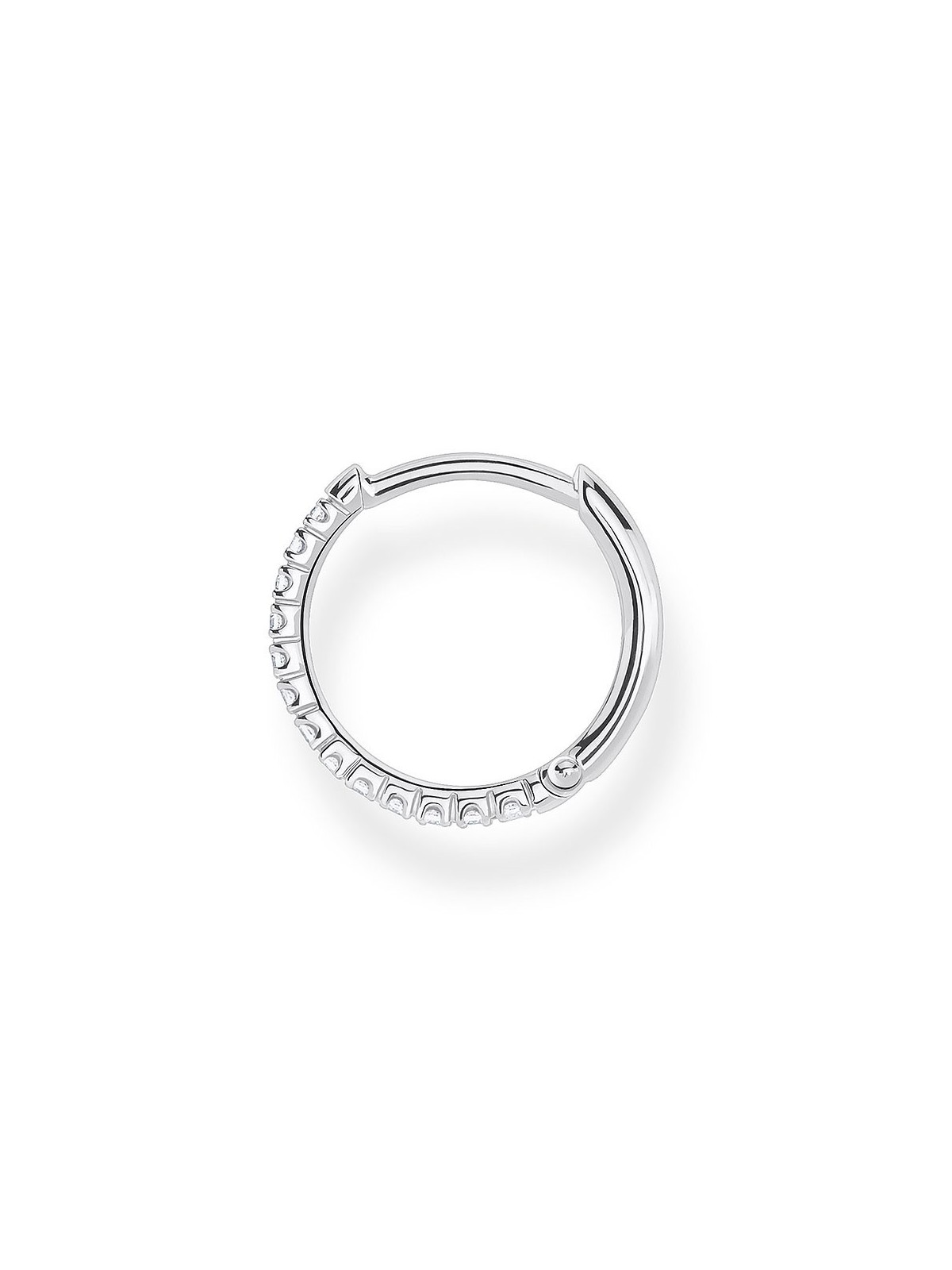 orecchini donna Thomas Sabo Single Creole Stone CR657-051-14