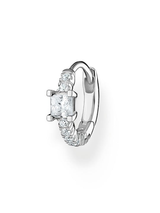 orecchini donna Thomas Sabo Single Creole Stone CR691-051-14