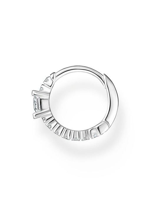 orecchini donna Thomas Sabo Single Creole Stone CR691-051-14