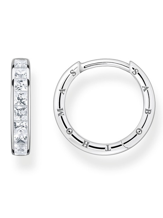 orecchini donna Thomas Sabo Creoles Stone Pave CR668-051-14