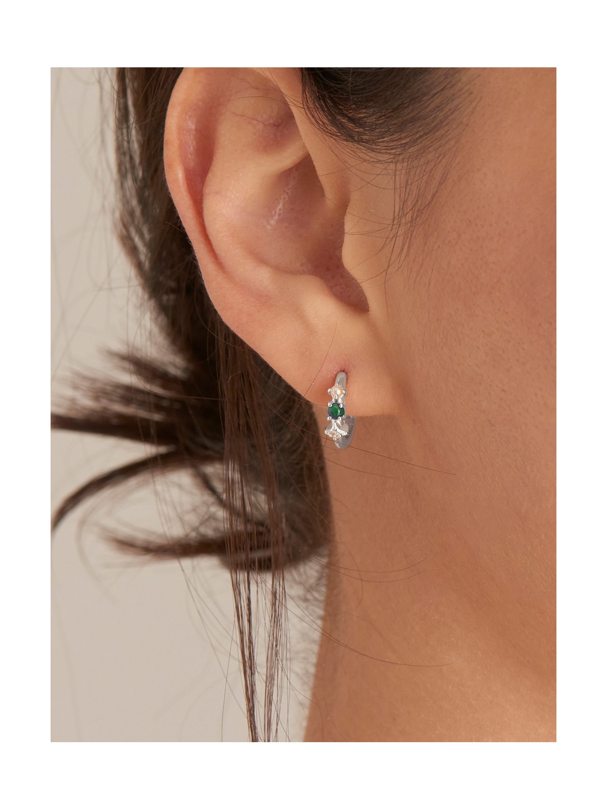 orecchini donna ANIA HAIE Creoles Second Nature E039-02H-M