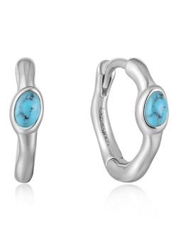 orecchini donna ANIA HAIE Creoles Making Waves E044-02H