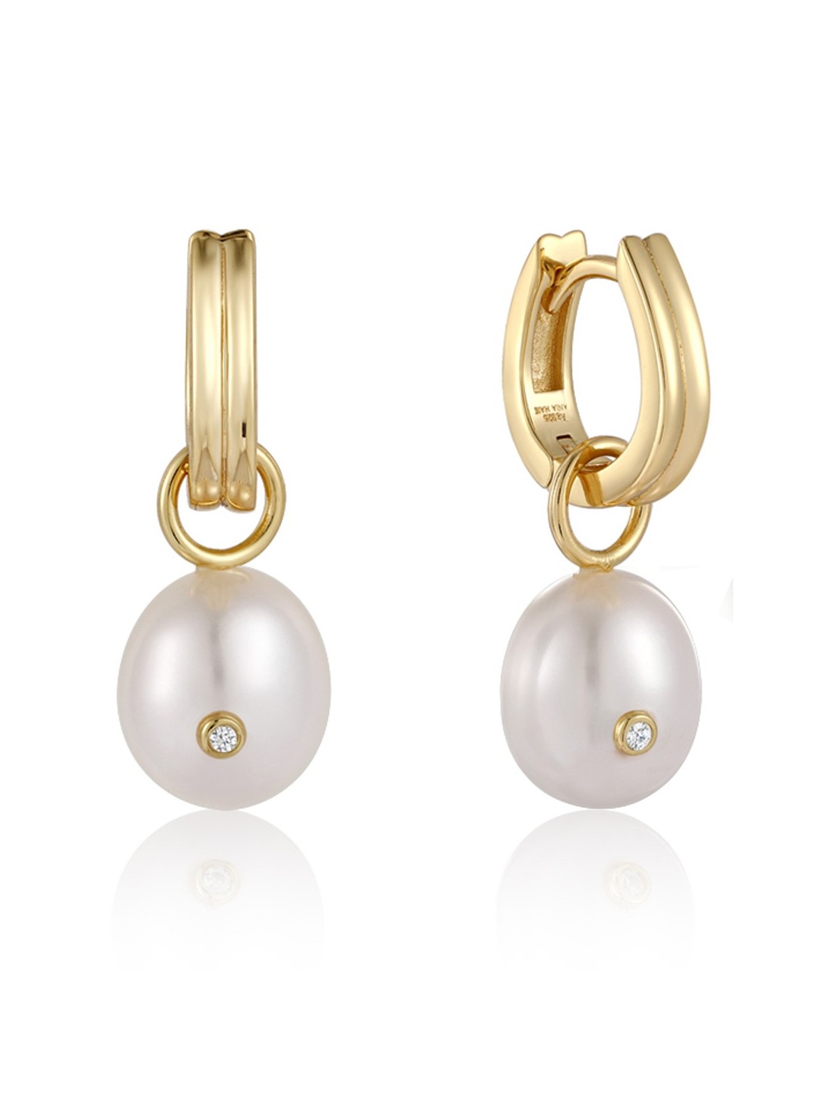 orecchini donna ANIA HAIE Earrings Pearl Power E043-04G