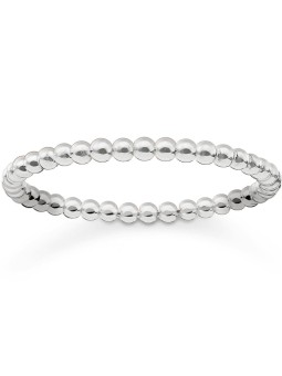 anello donna Thomas Sabo Ladies Ring TR2122-001-12-52 cord look size 56