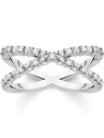 anello donna Thomas Sabo Ladies Ring TR2318-051-14-56 balls size 56