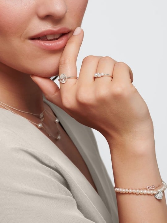 anello donna Thomas Sabo Ladies Ring TR2368-167-14-54 beads size 54