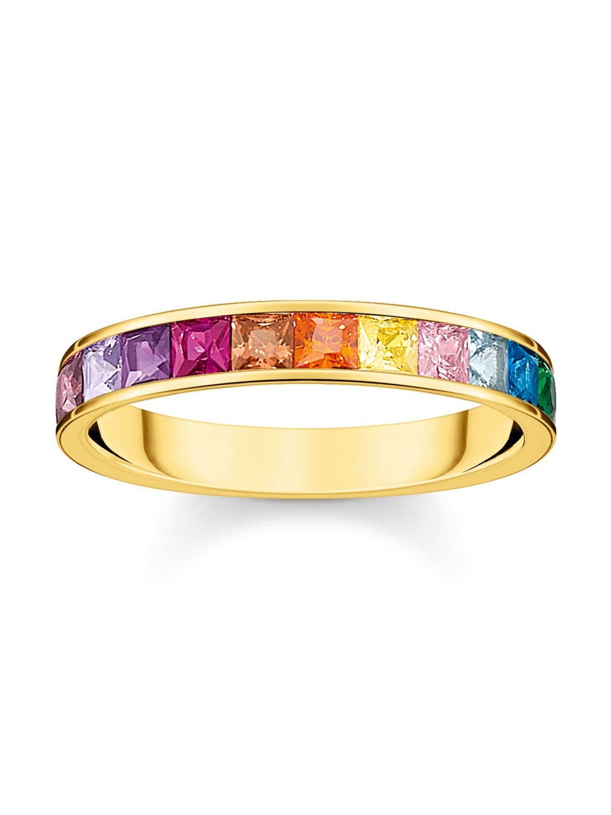 anello donna Thomas Sabo Ladies Ring TR2403-996-7-56 Stone Rainbow size 56